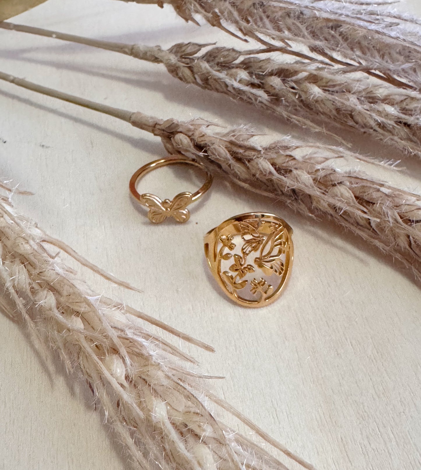 Bague papillons
