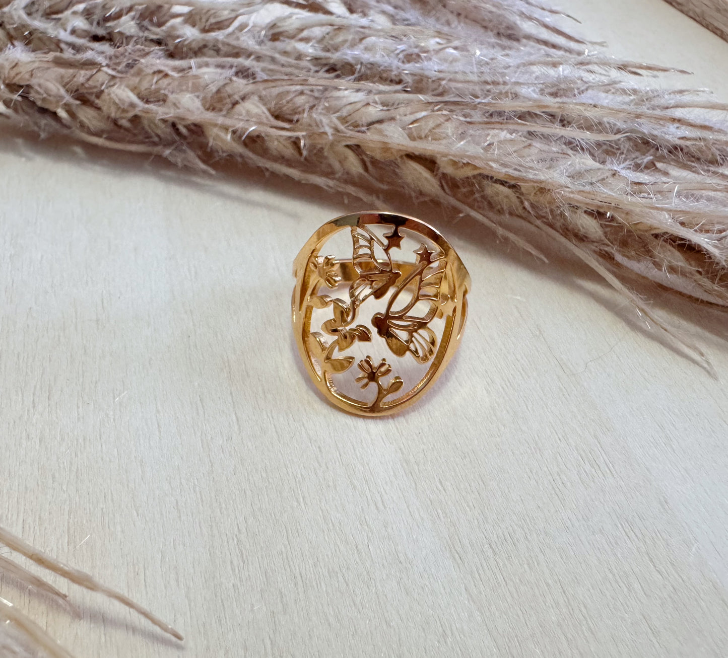 Bague papillons