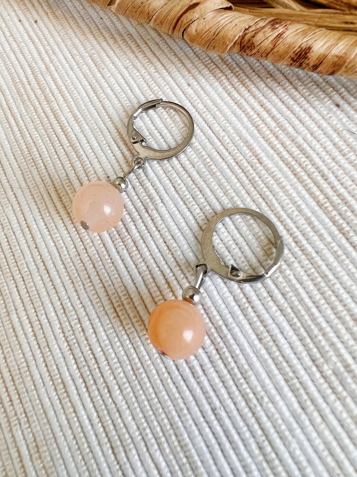 Les apaisantes - Boucles d’oreilles d’aventurine
