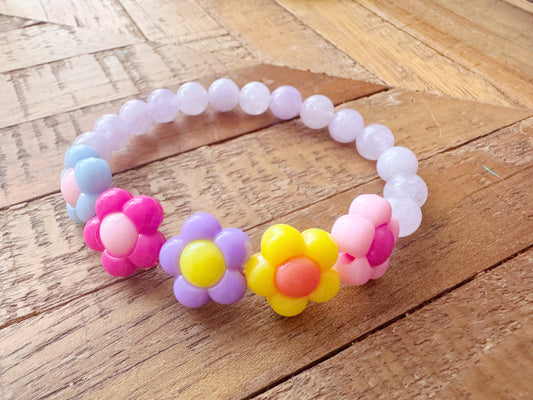 Bracelet fleurs