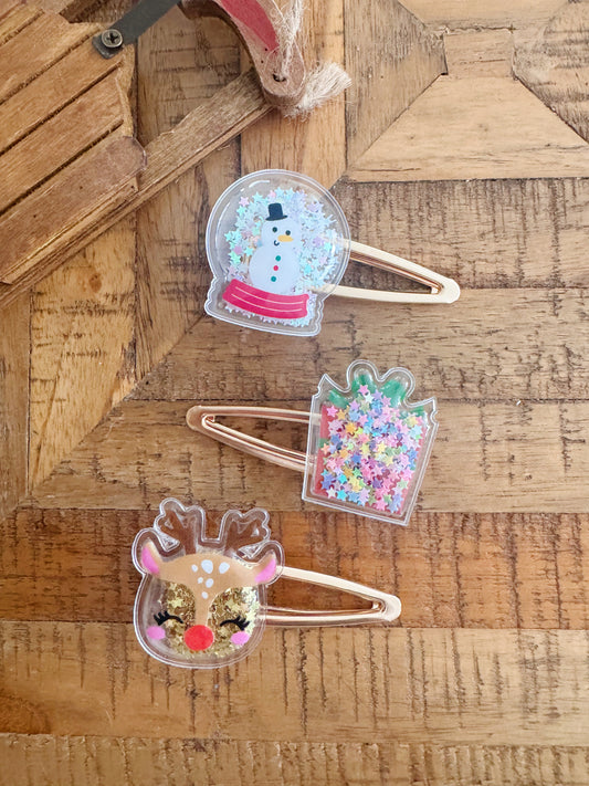 Barrettes des fêtes 🎄🤶