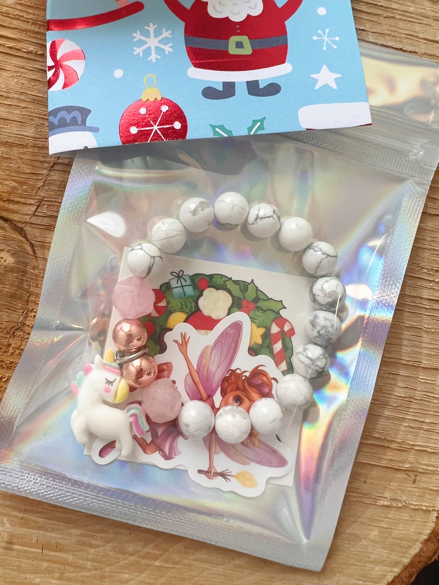 Bracelet magique - Licorne howlite