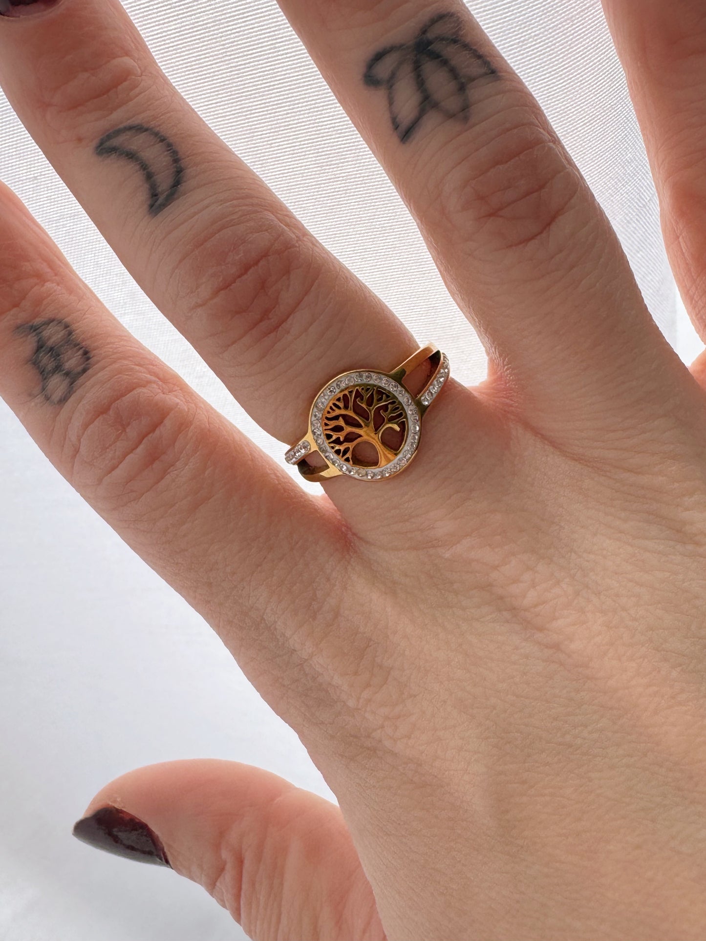 Bague arbre de vie