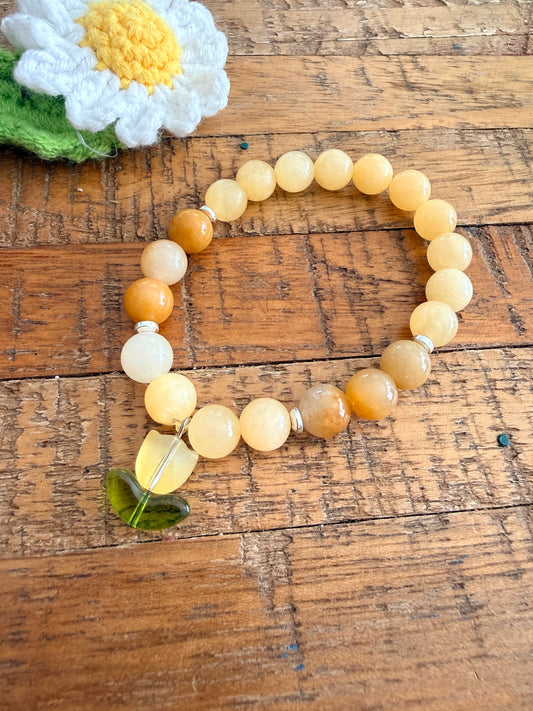 Bracelet aventurine jaune