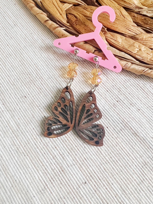 Boucles d’oreilles papillons