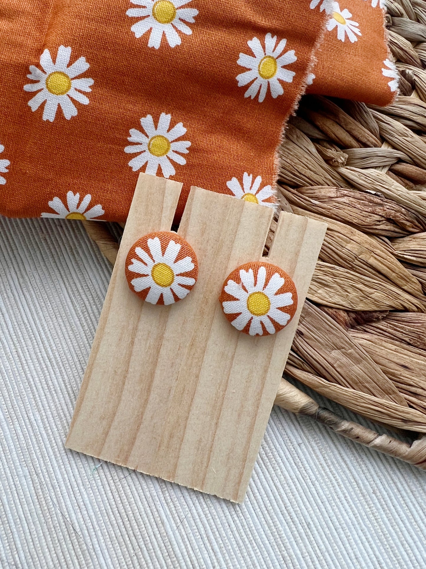 Daisies - Puces en tissus marguerite (différentes couleurs)